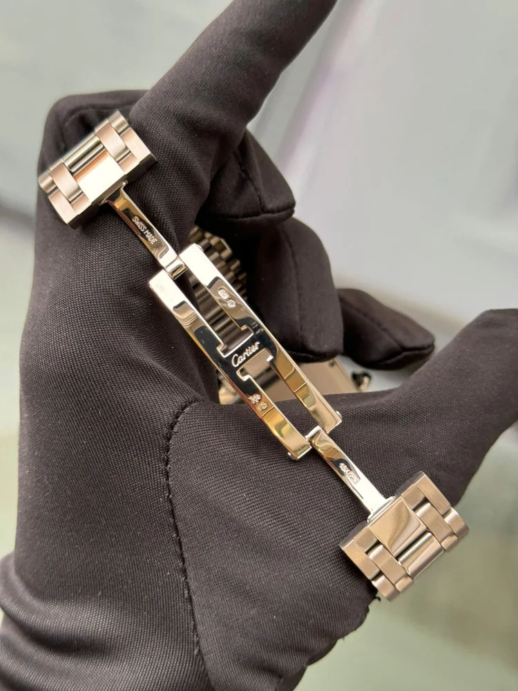 Cartier Tank Américaine WG + leather strap